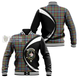 Aikenhead Tartan Baseball Jacket with Family Crest Circle Style