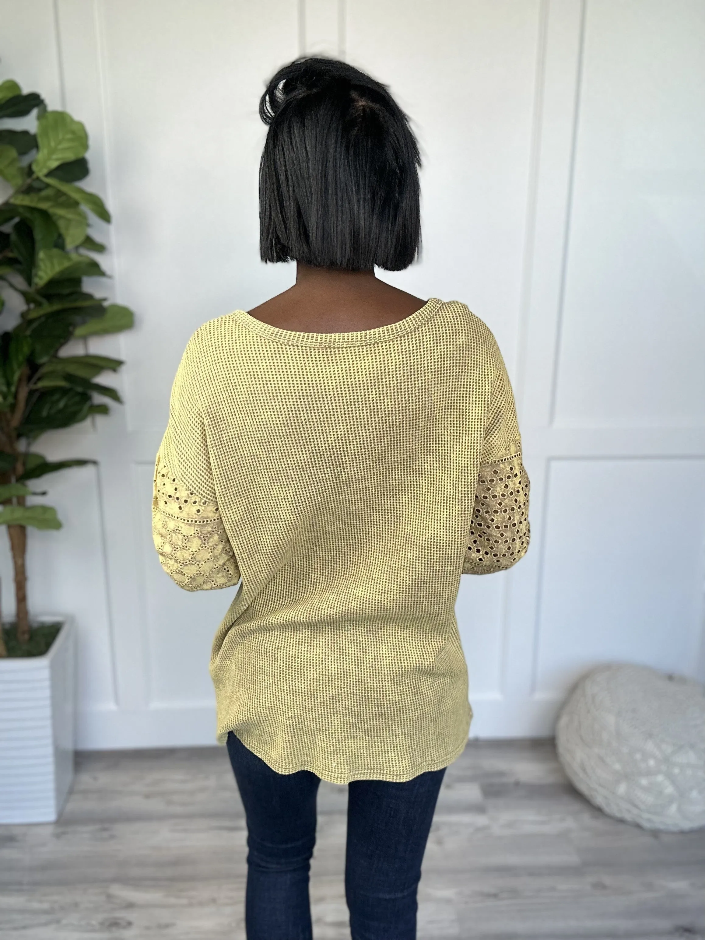 Attention to Detail Long Sleeve Top