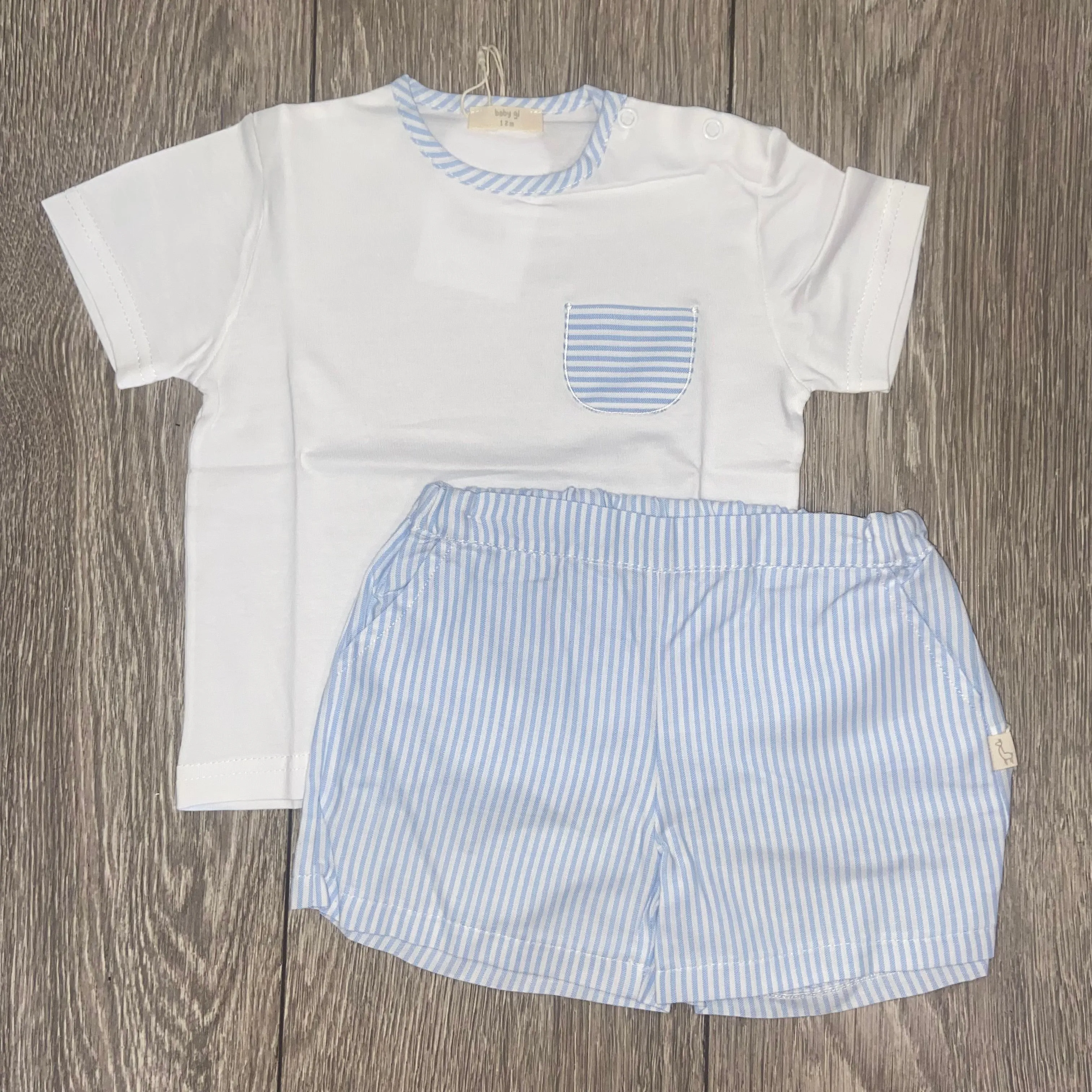 Baby Gi Baby Boy T Shirt & Short Set