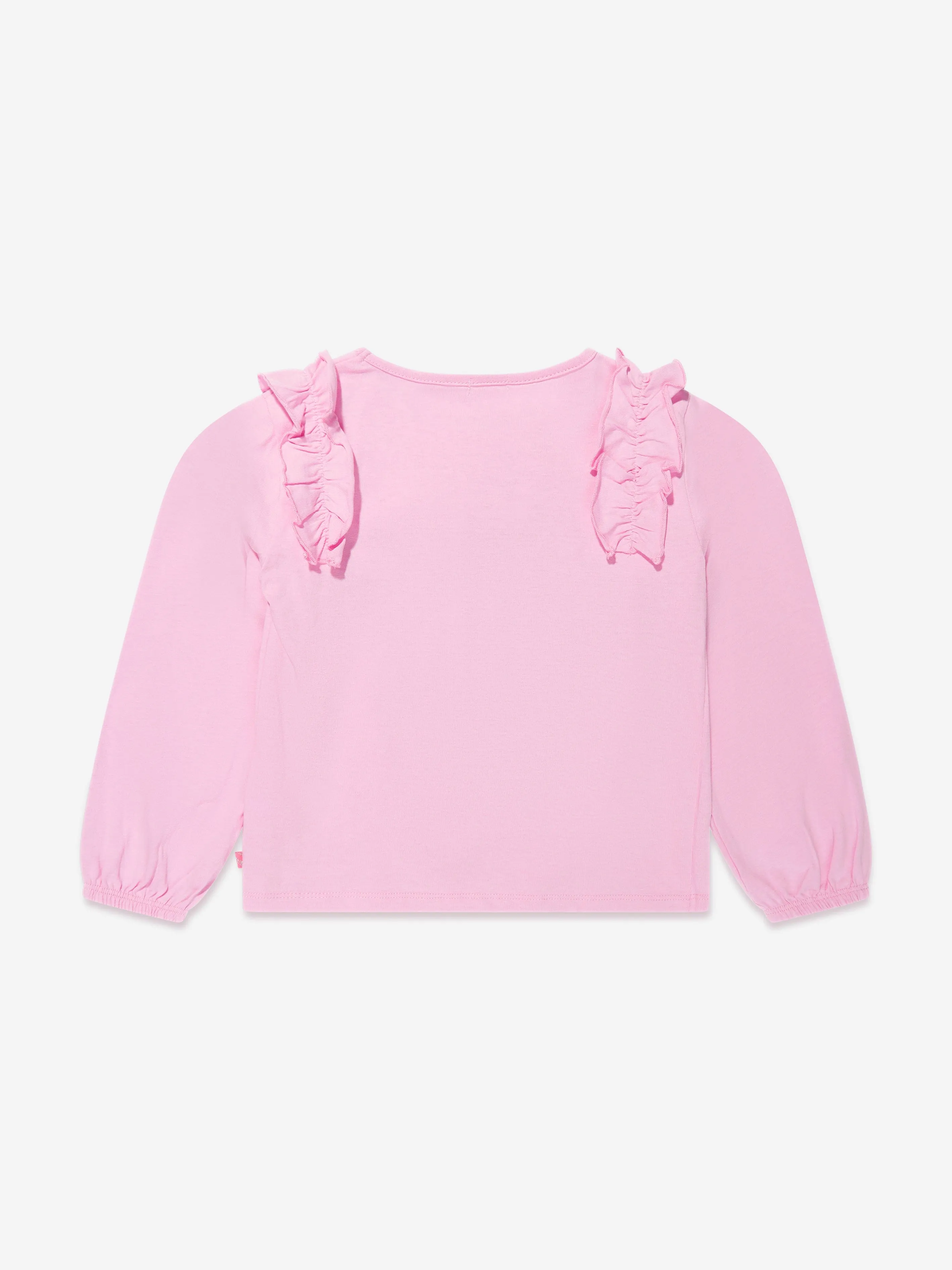 Billieblush Girls Amazing Long Sleeve T-Shirt in Pink