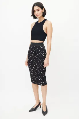 Black & White Star Skirt