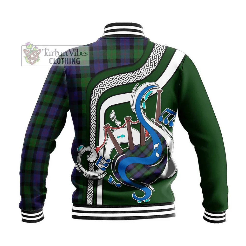 Blair Tartan Baseball Jacket with Epic Bagpipe Style