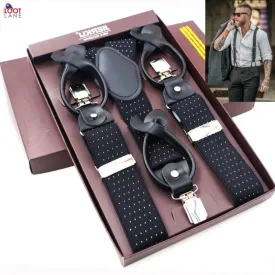 Button Suspenders for Men