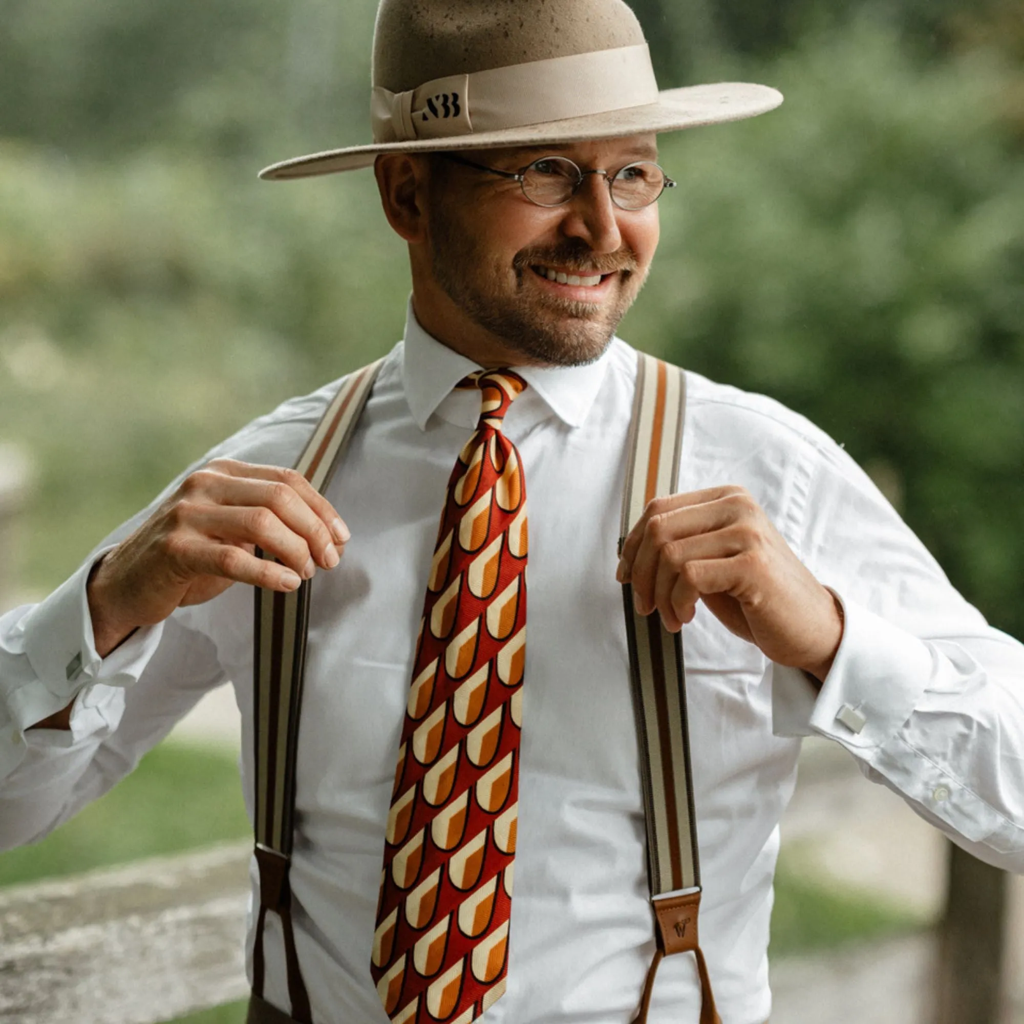 Dapper The Bookmaker Wide Suspenders No. E5052