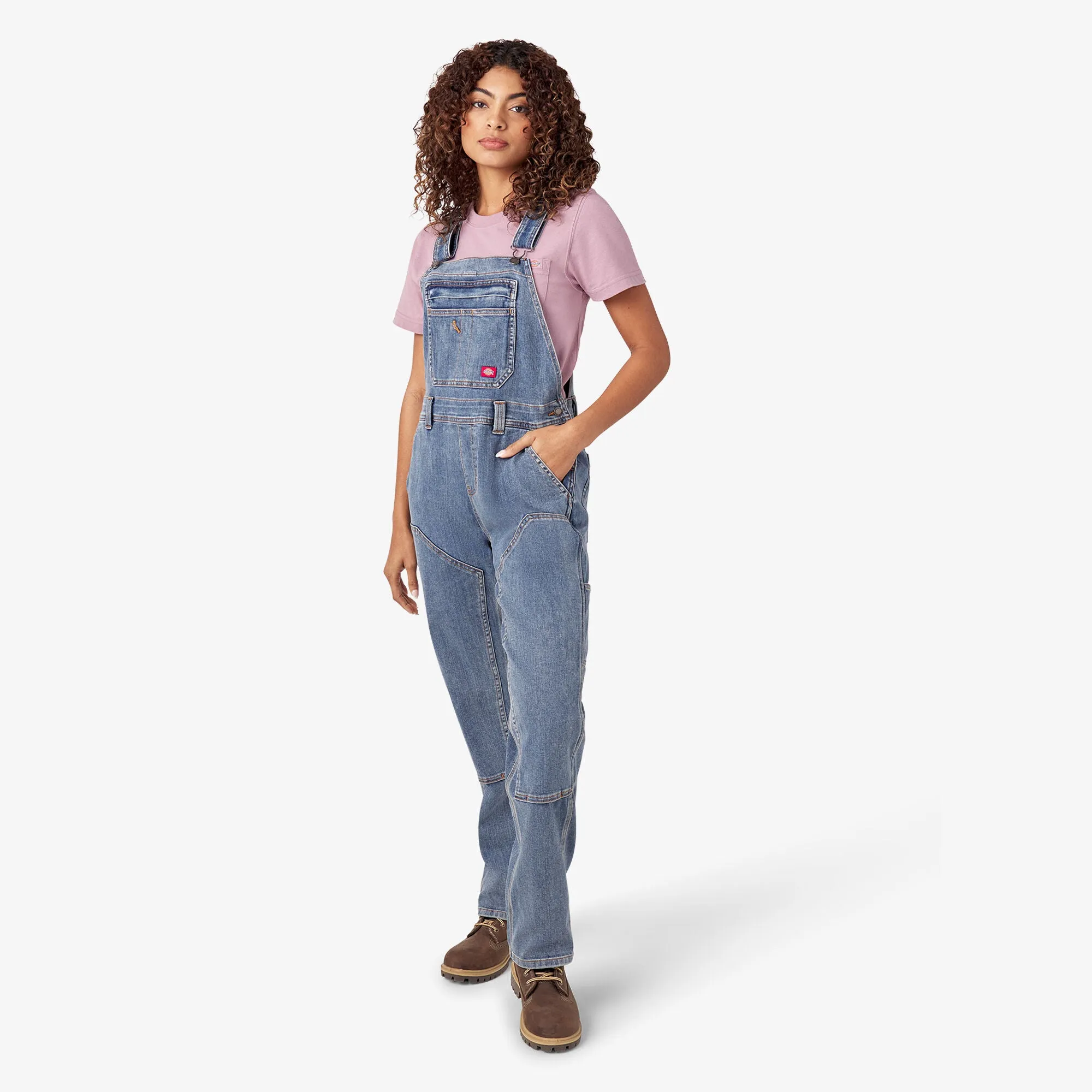 Dickies Women's 11-Pocket Double-Front  Bib Overall