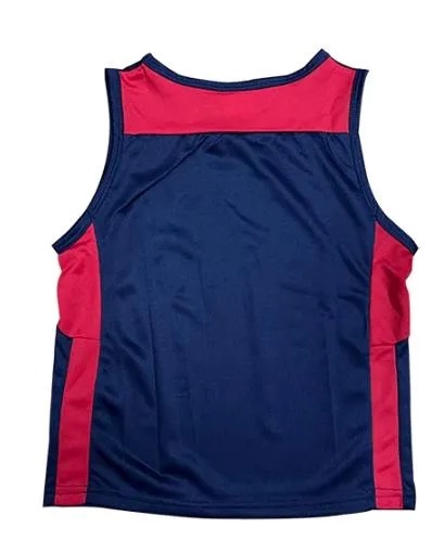 FLUORY TF22 MUAY THAI BOXING Training Vest Tank Top XXXS-L Junior Navy Red