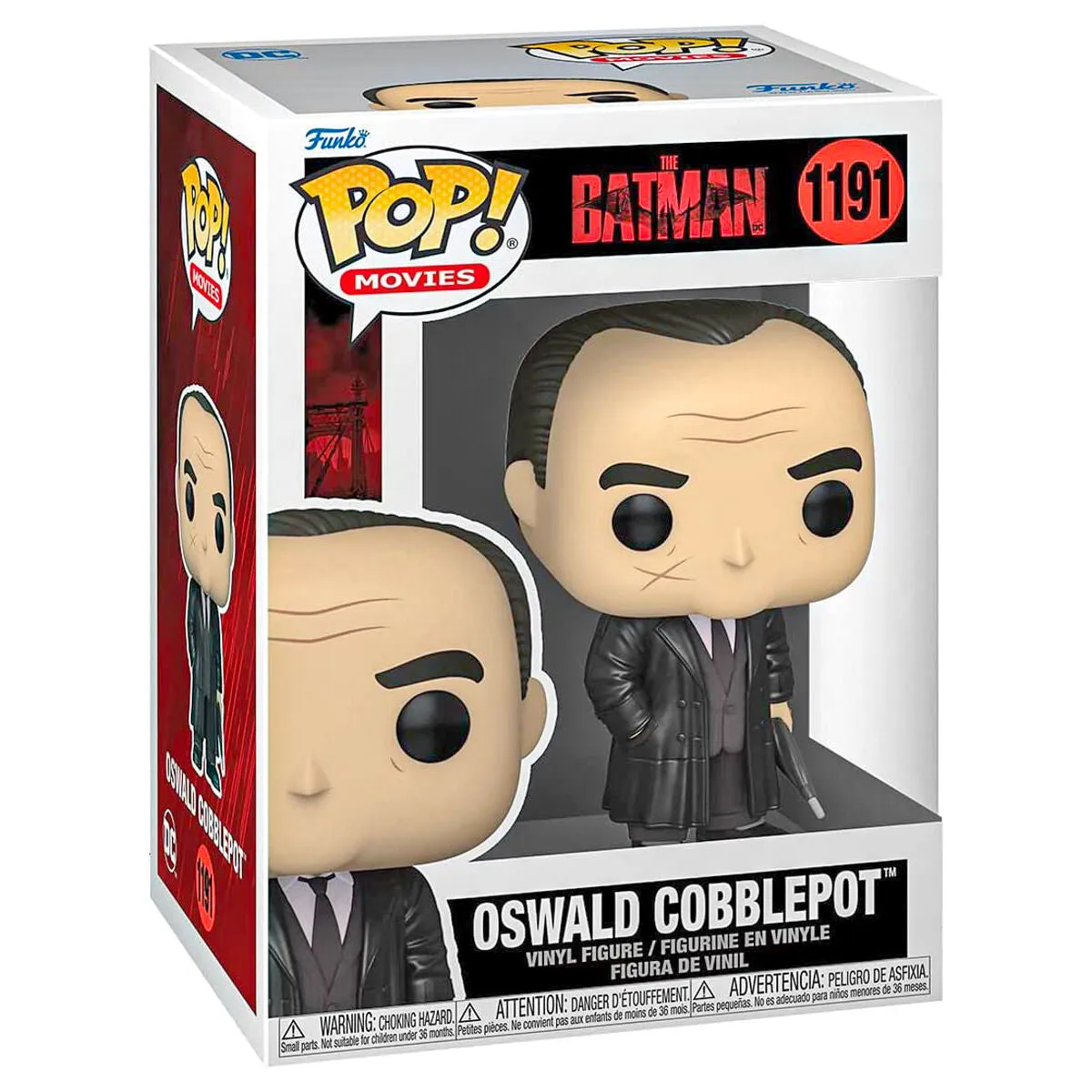 Funko Pop! Movies: The Batman Oswald Cobblepot Vinyl Figure with 1-in-6 Chance of Chase #1191