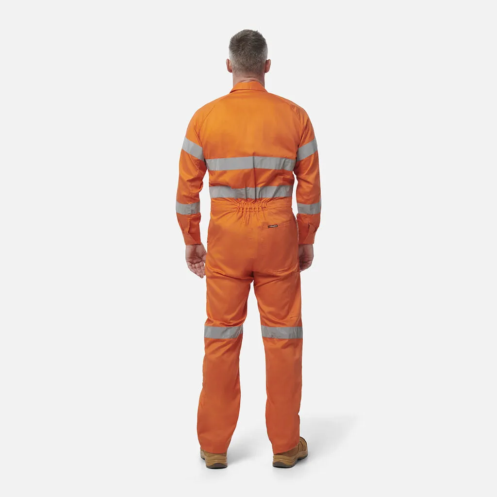 King Gee Originals Hi-Vis Lightweight Reflective Drill Work Overalls (K51305)