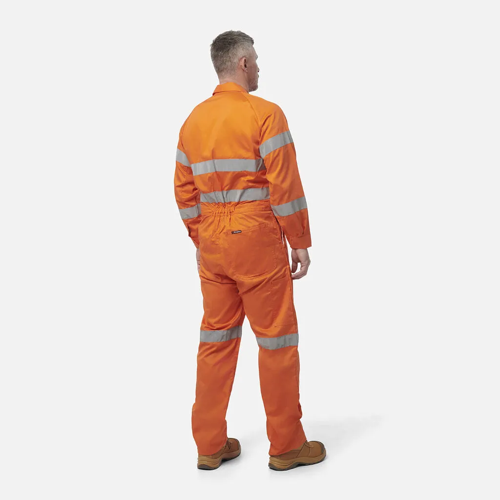 King Gee Originals Hi-Vis Lightweight Reflective Drill Work Overalls (K51305)