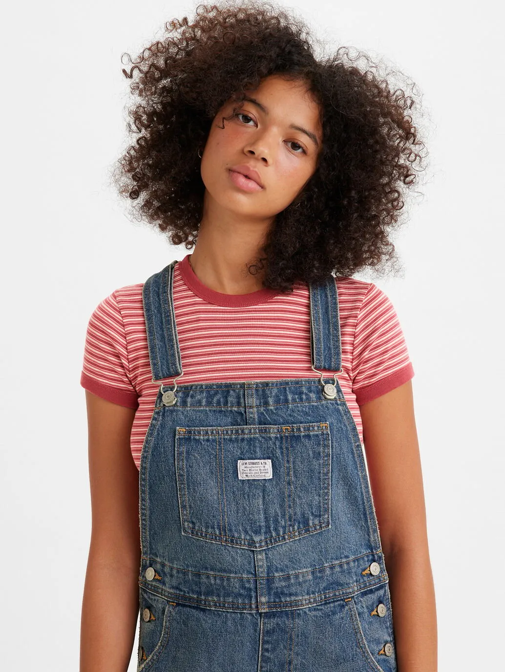 Levis Womens Vintage Denim Overalls