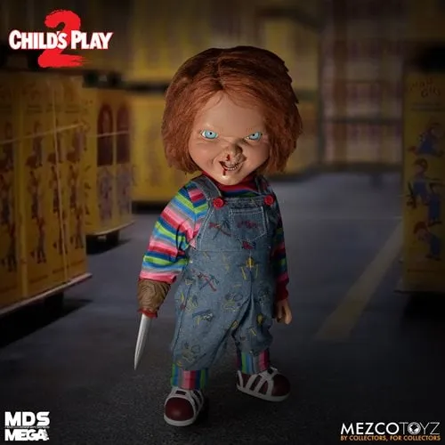 Mezco Toyz Child's Play Menacing Chucky Talking Mega-Scale 15-Inch Doll