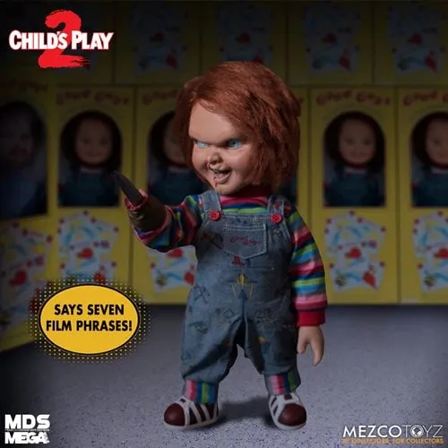 Mezco Toyz Child's Play Menacing Chucky Talking Mega-Scale 15-Inch Doll