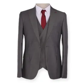 MORRISON ALEXANDER: Solid 3pc. Slim Suit 06