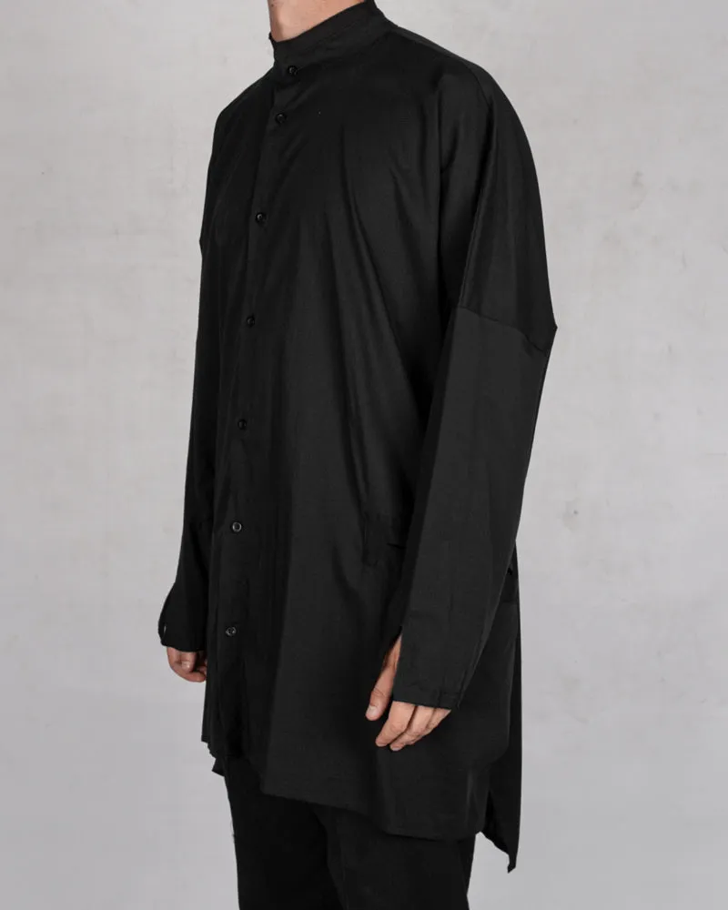 Oversize popeline shirt