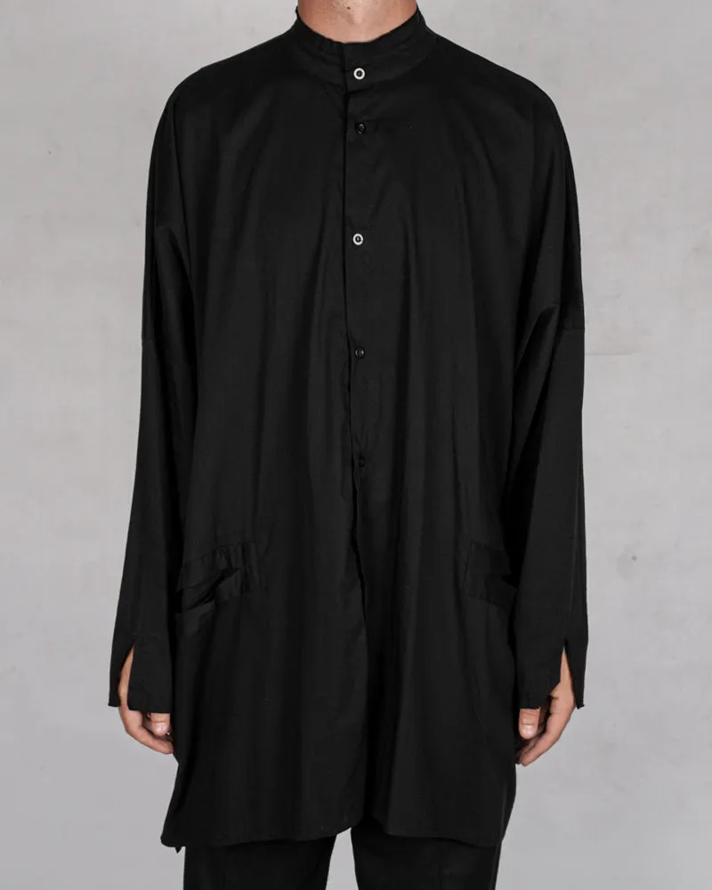 Oversize popeline shirt