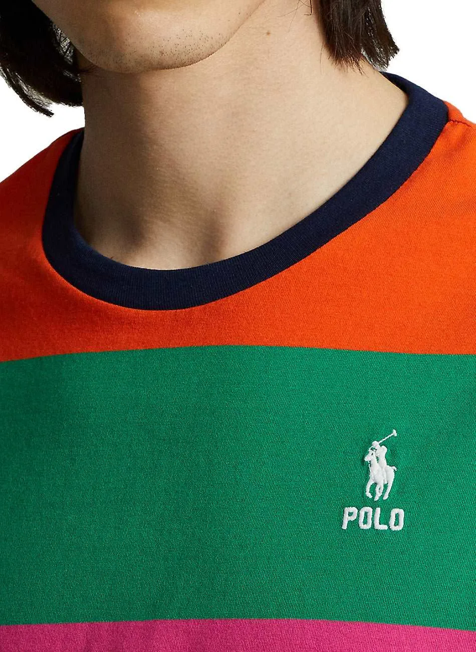 Polo Ralph Lauren Striped Cotton Jersey Tee