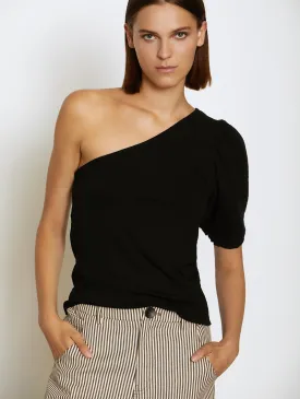 Skatie Asymmetric Top in Khol