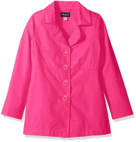 The Children's Place Girls' Trench Coat Watermelon Small - Pink