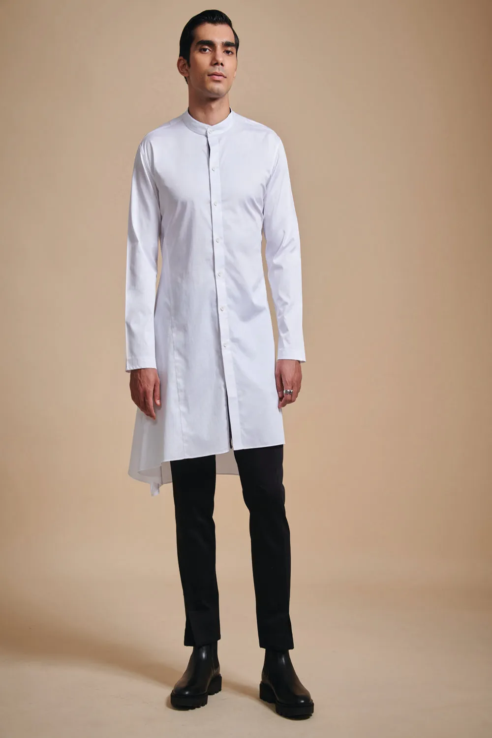 The Godet Shirt Kurta