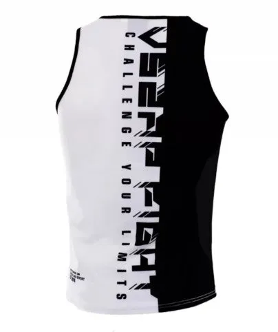 Vszap VTT027 Muay Thai Boxing Quick Dry Vest Tank Top S-4XL 2 Colours Unisex