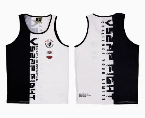 Vszap VTT027 Muay Thai Boxing Quick Dry Vest Tank Top S-4XL 2 Colours Unisex